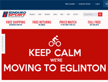 Tablet Screenshot of endurosport.com